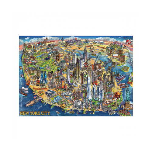 Пазл Educa Карта Нью-Йорка 500 елементов (6336991) – Educa (вид 1)