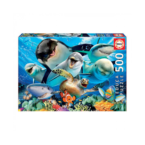 Пазл Educa Підводне селфі 500 елементов (6425285) – Educa
