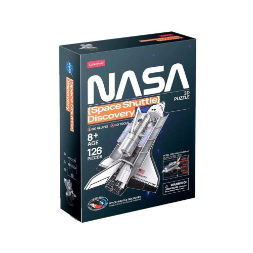 Пазл Cubic Fun 3D NASA Космический шаттл Дискавери (DS1057h) – Cubic Fun