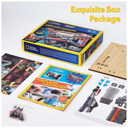 Пазл Cubic Fun Набір для моделювання STEM Пускова установка для літаків (DS1091h) – Cubic Fun (вид 1)