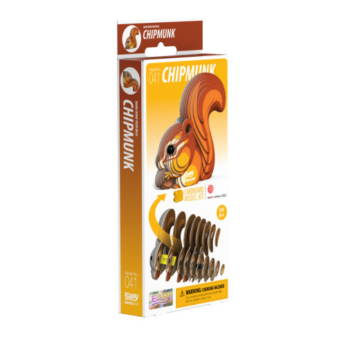 Пазл Eugy 3D Зоопарк Бурундук (XEG-041) – Eugy (вид 1)