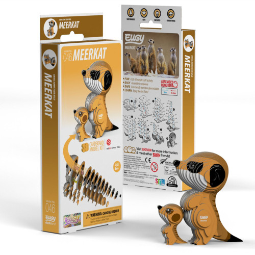 Пазл Eugy 3D Зоопарк Сурикат (XEG-046) – Eugy (вид 2)