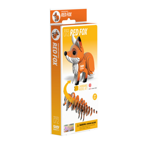 Пазл Eugy 3D Зоопарк Червона лисиця (XEG-072) – Eugy (вид 1)