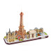 Пазл Cubic Fun Тривимірний пазл City line Париж із LED-підсвічуванням (L525h) – Cubic Fun