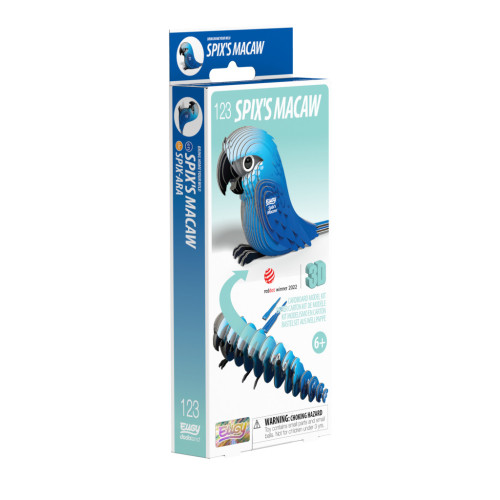 Пазл Eugy 3D Зоопарк: Малый синий ара (XEG-123) – Eugy (вид 2)