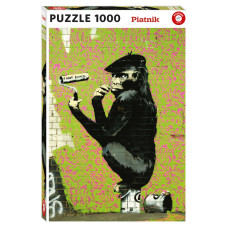Пазл Piatnik Шимпанзе с валиком Бэнкси, 1000 элементов (PT-571343)