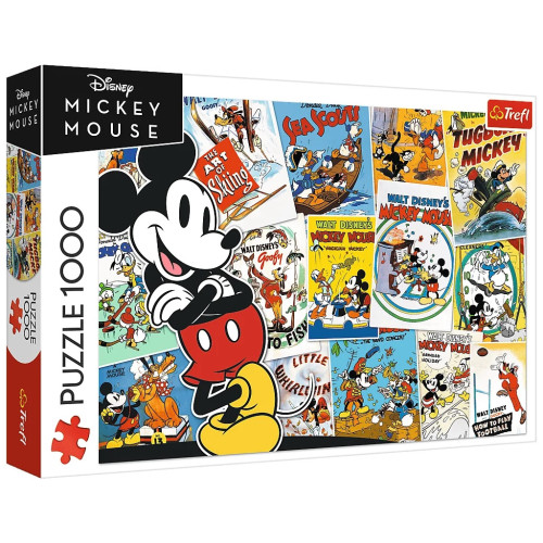 Пазл Trefl Mickey&friends Світ Міккі 1000 елементів (5900511107418) – Trefl