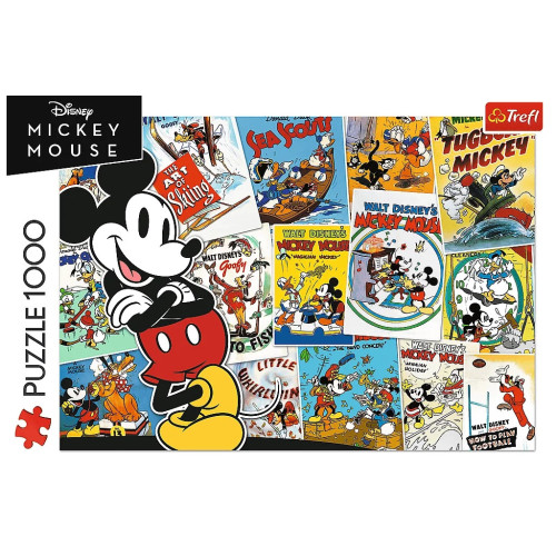 Пазл Trefl Mickey&friends Світ Міккі 1000 елементів (5900511107418) – Trefl (вид 1)