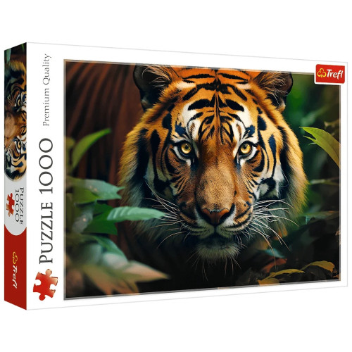 Пазл Trefl Дикий тигр 1000 елементів (5900511107982) – Trefl