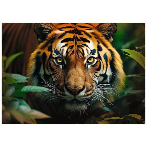 Пазл Trefl Дикий тигр 1000 елементів (5900511107982) – Trefl (вид 2)