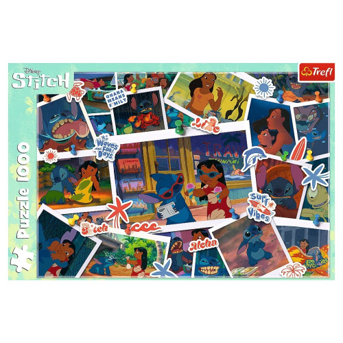 Пазл Trefl Lilo&Stitch Сладкие воспоминания 1000 элементов (5900511108828) – Trefl (вид 1)