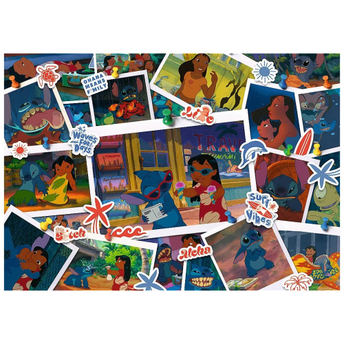 Пазл Trefl Lilo&Stitch Сладкие воспоминания 1000 элементов (5900511108828) – Trefl (вид 2)