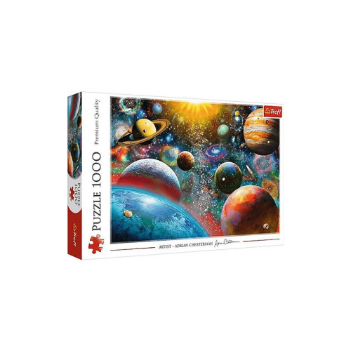 Пазл Trefl Космічна пригода 1000 елементів (5900511109313) – Trefl