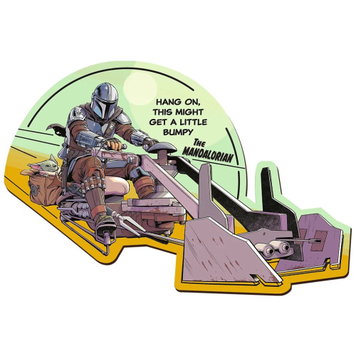 Пазл Trefl Wooden Star Wars Мандалорець - возз'єднайтеся 160 елементів (5900511201871) – Trefl (вид 1)