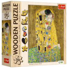 Пазл Trefl Wooden Поцелуй 200 элементов (5900511202472)