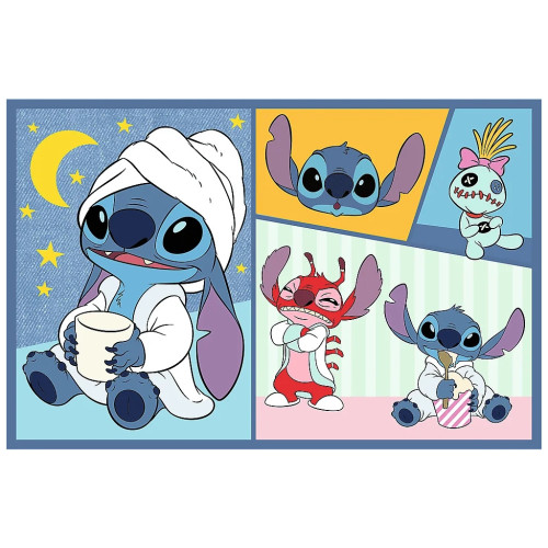 Пазл Trefl Lilo&Stitch Зі Стічем не нудно 2x70 (5900511344448) – Trefl (вид 1)