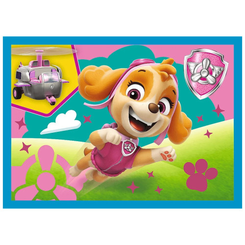 Пазл Trefl Paw Patrol Запуск цуценят 4 in 1 (12, 15, 20, 24) деталей (5900511346282) – Trefl (вид 1)