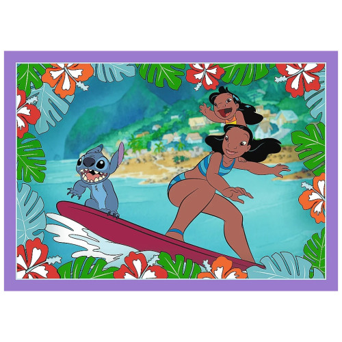 Пазл Trefl Lilo&Stitch Шалений день4 in 1 (35, 48, 54, 70) елемента (5900511346336) – Trefl (вид 1)