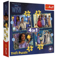 Пазл Trefl Wish Мечты сбываются 4 in 1 (35, 48, 54, 70) элемента (5900511346497)