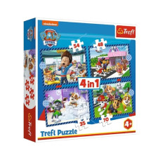 Пазл Trefl Paw Patrol Собачі справи 4 in 1 (35, 48, 54, 70) елемента (5900511346503)