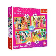 Пазл Trefl Princess Казкові історії 4 in 1 (35, 48, 54, 70) елемента (5900511346510)