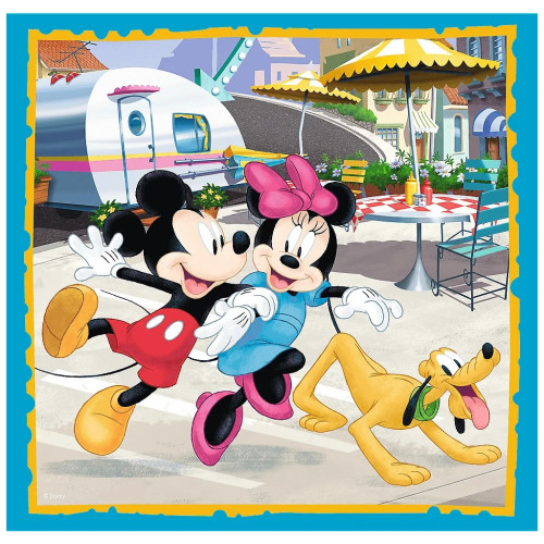 Пазл Trefl Mickey&friends Микки с друзьями 3 in1 (5900511348460) – Trefl (вид 1)
