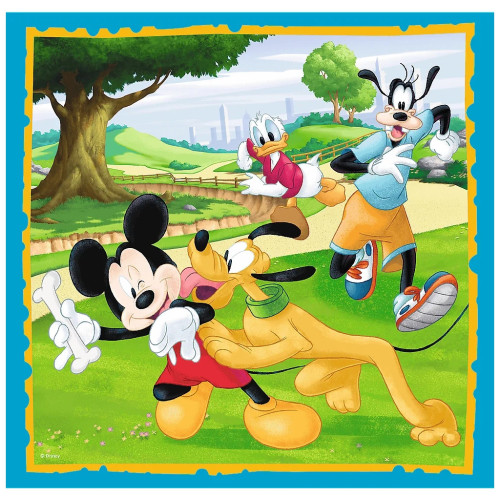 Пазл Trefl Mickey&friends Микки с друзьями 3 in1 (5900511348460) – Trefl (вид 2)