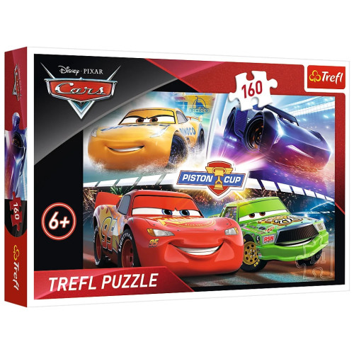 Пазл Trefl Cars Победа в гонке 160 элементов (5900511153569) – Trefl