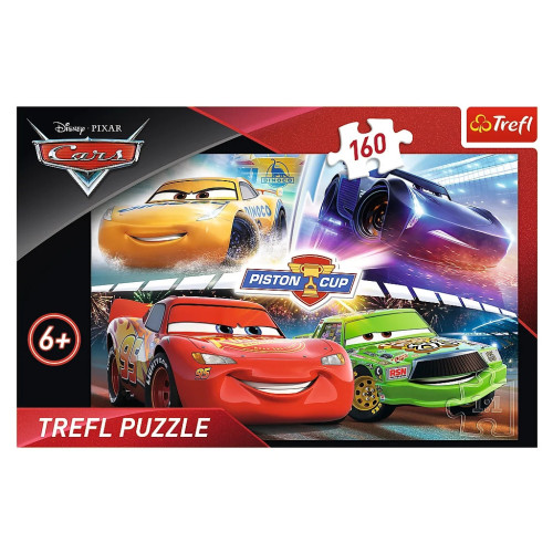Пазл Trefl Cars Победа в гонке 160 элементов (5900511153569) – Trefl (вид 1)