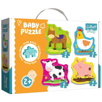 Пазл Trefl Baby Classic Животные на ферме (5900511360707)