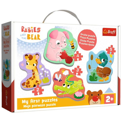Пазл Trefl Baby Classic Дитинчата тварин (5900511361353) – Trefl