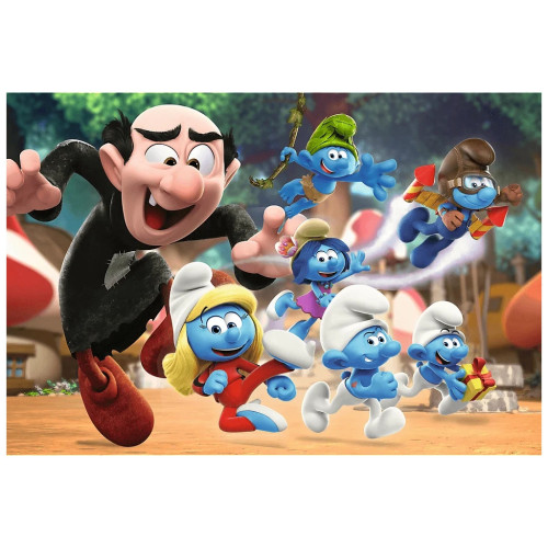 Пазл Trefl The Smurfs Уроки тата Смурфа 100 елементів (5900511164817) – Trefl (вид 1)