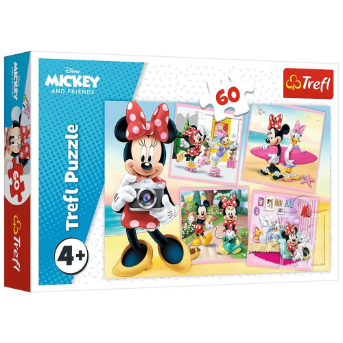 Пазл Trefl Mickey&friends Мила Мінні 60 елементів (5900511173604) – Trefl