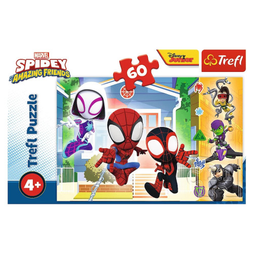 Пазл Trefl Spiderman У світі Спайдея 60 елементів (5900511173710) – Trefl (вид 2)