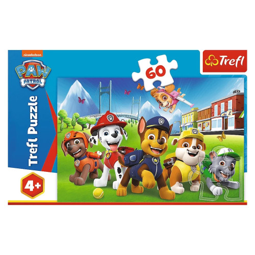 Пазл Trefl Paw Patrol Щенячий патруль на траві 60 елементів (5900511173758) – Trefl (вид 2)