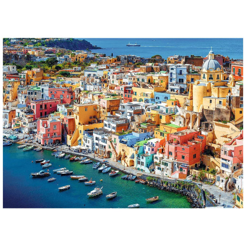 Пазл Trefl Прочіда, Кампанія, Італія 500 елементів (5900511374773) – Trefl (вид 1)