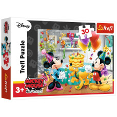 Пазл Trefl Mickey&friends Именинный торт 30 элементов (5900511182118)