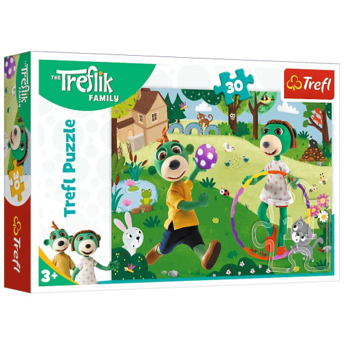 Пазл Trefl Treflik Активный день 30 элементов (5900511182873) – Trefl