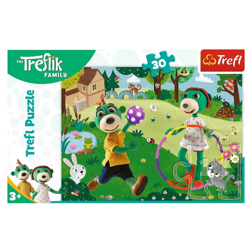 Пазл Trefl Treflik Активный день 30 элементов (5900511182873) – Trefl (вид 2)