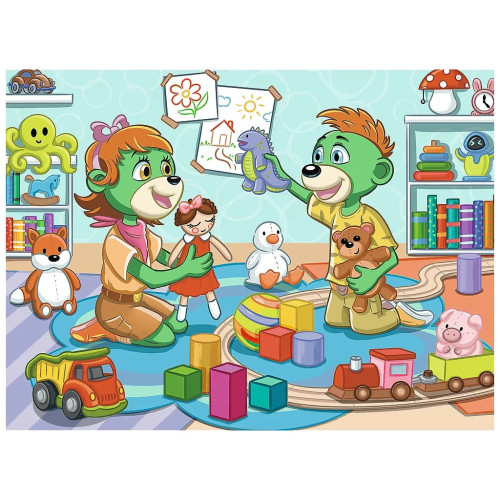 Пазл Trefl Treflik Stasliva rodina 30 элементов (5900511183030) – Trefl (вид 1)