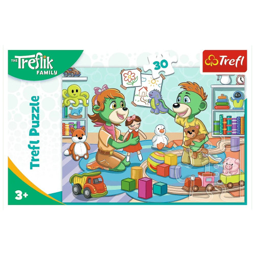 Пазл Trefl Treflik Stasliva rodina 30 элементов (5900511183030) – Trefl (вид 2)