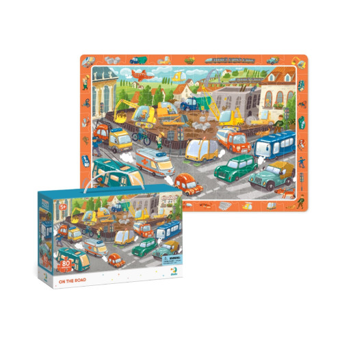 Пазл DoDo обсерваційний Обережно на дорозі (300370) – DoDo (вид 1)