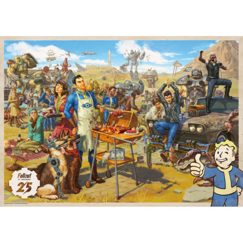 Пазл GoodLoot Fallout 25th Anniversary 1000 элементов (5908305242918) – GoodLoot (вид 1)