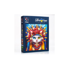 Пазл De.tail Белая кошка в венке 1000 элементов (DT1000-06)