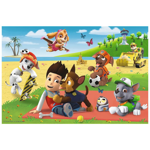 Пазл Trefl Maxi Paw Patrol Веселощі на ковдрі 24 елемента (5900511143461) – Trefl (вид 1)