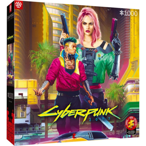 Пазл GoodLoot Cyberpunk 2077 Kitsch Style 1000 ел. (5908305249696) – GoodLoot