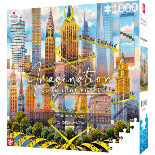 Пазл GoodLoot Imagination: Tytus Brzozowski New York 1000 эл. (5908305247999) – GoodLoot (вид 1)