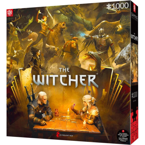 Пазл GoodLoot The Witcher Playing Gwent 1000 эл. (5908305249634) – GoodLoot (вид 1)