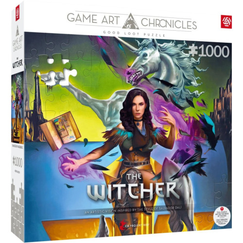 Пазл GoodLoot The Witcher Yennefer & Salvador Dali 1000 эл. (5908305247555) – GoodLoot