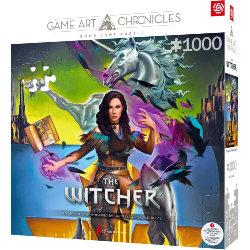 Пазл GoodLoot The Witcher Yennefer & Salvador Dali 1000 эл. (5908305247555) – GoodLoot (вид 1)